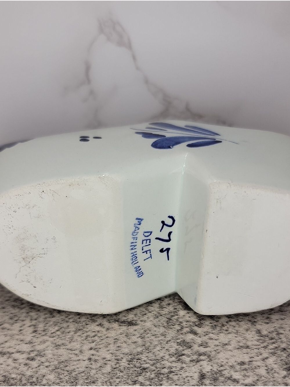Vintage Holland Delft Clog ashtray - Picture 9 of 11